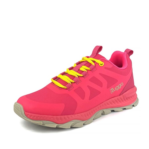 Dievčenské outdoorové šnurovacie topánky Bugga ORZA Pink B00207-03 - 35