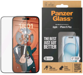 PanzerGlass UWF Ochranné sklo pre Apple iPhone 15 PLUS / Inštalačný set (2811)