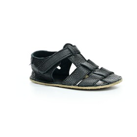 Baby Bare Shoes Baby Bare All Black Sandals barefoot sandále 27 EUR