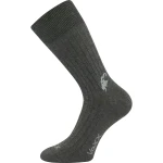 VOXX Ponožky bavlněné CASHMERE LOVE s kašmírem a ionty stříbra ANTRACITOVÉ (3 páry) 35-38 120978