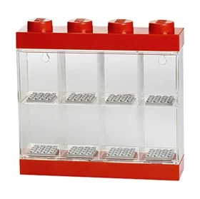 LEGO® zberateľská skrinka na 8 minifigúrok - červená / od 3 rokov (6040650001)
