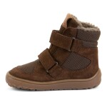 Chlapčenské zimné barefoot topánky TEX WINTER Dark Brown Froddo G3160247-17 - 30