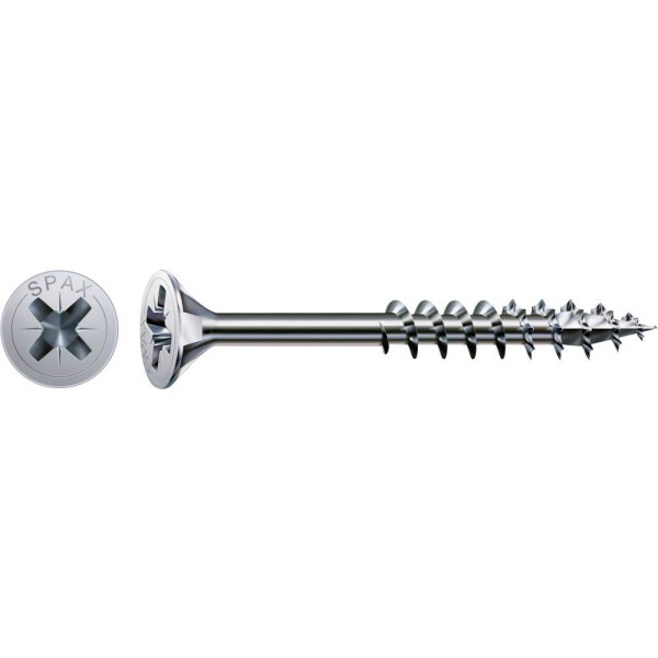 SPAX 1081010501005 skrutka zo zápustnou hlavou 5 mm 100 mm ocel 200 ks; 1081010501005