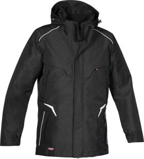 Pracovná parka Cofra TEVANTO Farba: Čierna, Veľkosť: 44 (V608-0-05_Z44)