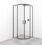 Sprchovací kút štvrťkruh 100x100 cm SAT TEX BB SATTEXSBB100CT SATTEXSBB100CT