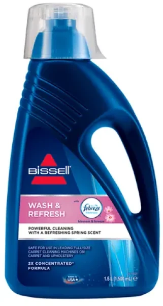 Bissell Wash amp; Refresh Febreze Formula 1.5 L / Čistiaci Prostriedok na koberce (1078N)