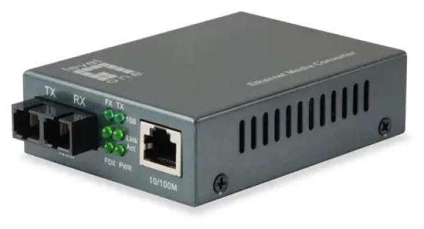 LevelOne FVT-1101 / Media konvertor / RJ45-SC / Multimode / 1310nm / 2km / 100Mbit/s (FVT-1101)