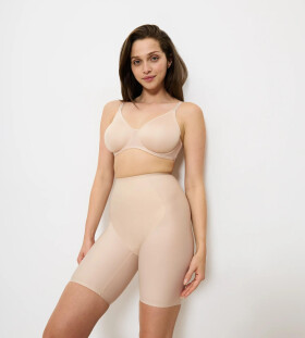 URBAN MINIMIZER - Minimalizačná podprsenka, optické zmenšenie o 1 košíček Triumph NUDE BEIGE 75E