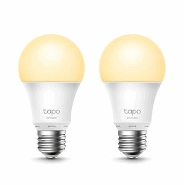 TP-LINK Tapo L510E SMART LED žiarovka E27 (2ks) / 230V / 8.7W / 2700K / 806 lm / Wi-Fi / stmievateľná (Tapo L510E(2-pack))