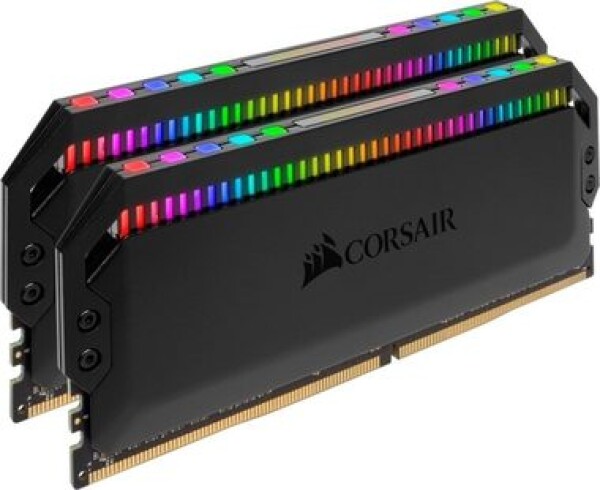 Corsair Dominator Platinum RGB 64GB čierna / 2x32GB / DDR4 / 3600MHz / PC4-28800 / CL18-19-19-39 / 1.35 V / XMP2.0 (CMT64GX4M2C3600C18)