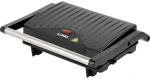 Lund Gril na panini 750 W čierny / Kontaktný gril / Nepriľnavý povrch / Grilovacia doska 230 x 145 mm