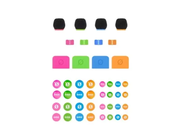Rode COLORS 3 / Sada farebných označení pre Wireless GO a GO II (COLORS 3)