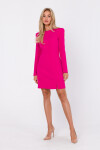 Dámske šaty M755 fuchsiové - MOE L