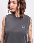 Carhartt WIP W' Nelson A-Shirt Black garment dyed XS