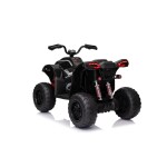 Mamido Detská elektrická štvorkolka Fast Wheel 4x4 čierna