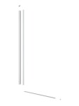 Sprchová zástena Walk-in 110 cm SAT vo farbe profilu biela SATBWI110PRB SATBWI110PRB