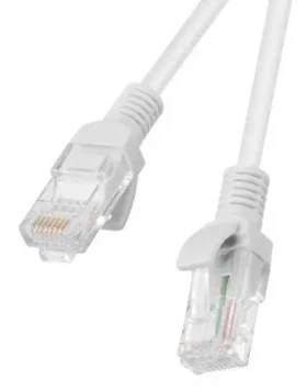 Lanberg CAT5E UTP 30m šedá / Patch kábel / RJ45-RJ45 / CCA / Fluke Passed (PCU5-10CC-3000-S)
