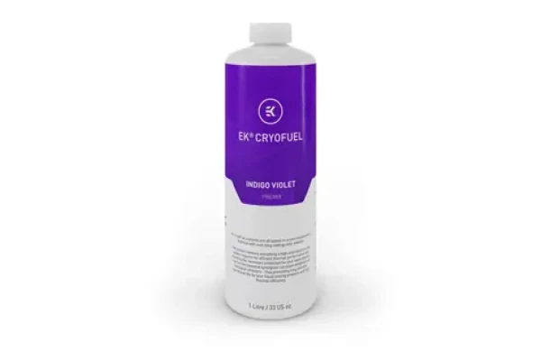 EKWB EK-CryoFuel Indigo Violet (Premix 1000ml) / chladiaca kvapalina (3831109810415)