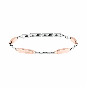 Trussardi Slušivý bicolor náramok pre mužov T-Steel TJAXV36