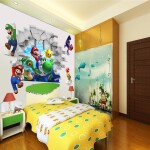 Veselá Stena Samolepka Hra Super Mario