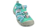 Keen seacamp ii bright aqua/pink-a-boo k (cnx) športové sandále 26 EUR