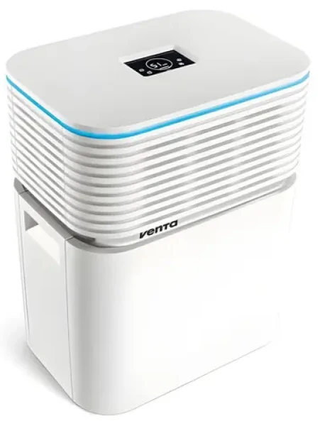 Venta LW74 AeroStyle čierna / Zvlhčovač vzduchu / WiFi / dotykové ovládanie / do 90 m2 / nádrž 9 l (3074402)