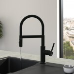 VILLEROY & BOCH VILLEROY & BOCH - Drezová batéria Villeroy &amp; Boch Steel Expert Compact, 92730006, Matt Black 92730006