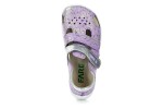 Fare B54/5564253 fialové detské barefoot sandále 23 EUR