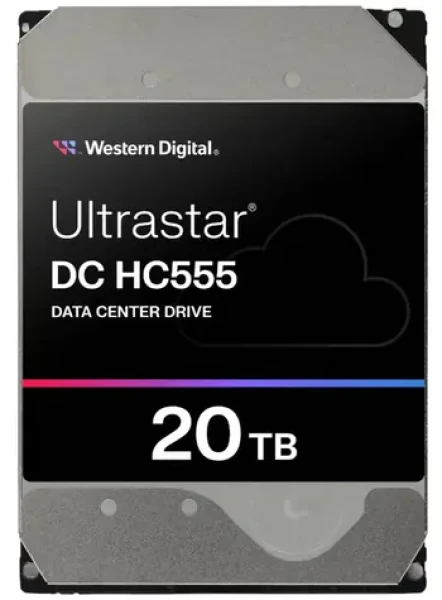 WD Ultrastar DC HC555 20TB / HDD / 3.5" SAS III / 7 200 RPM / 512MB cache / 5y / pre dátové centrá (0B47749)