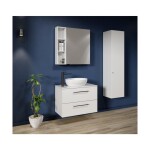 CERSANIT - Umývadlo na dosku LARGA ELLIPSE (50x38) K677-002