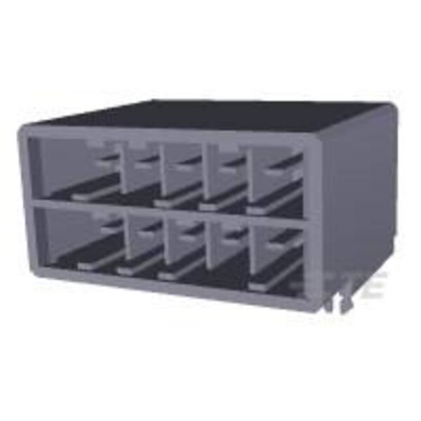 TE Connectivity 3-316080-2 1 ks Tube; 3-316080-2