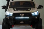 Mamido Detské elektrické autíčko Toyota Hilux 4x4 biele