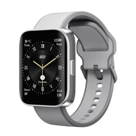 QCY Smartwatch Urban GS (S9) sivá / Chytré hodinky / 1,95 "AMOLED / GPS / Bluetooth / 5 ATM (S9 grey Urban GT)