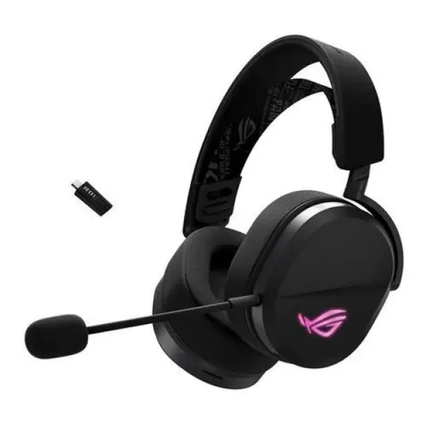 Asus ROG Pelta čierna / Herné slúchadlá / RGB podsvietenie / Bluetooth / USB-C (90YH0410-BHUA00)