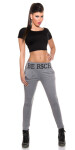 Trendy KouCla Sweatpants "Be R$ch "Be KouCla white