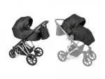 Dada Prams Apus 2v1 Special Edition JetBlack / kočík / od narodenia (AP1SDD)