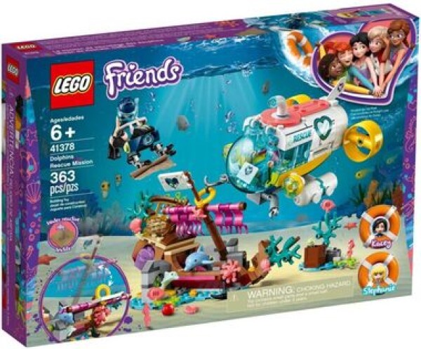 LEGO® Friends 41378 Misia na záchranu delfínov