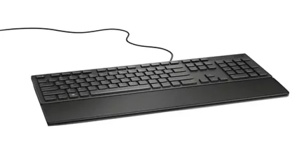 DELL KB-216 SE čierna / Multimediálna klávesnica / SE / QWERTY / USB (580-ADHC)