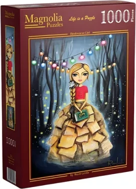 MAGNOLIA Puzzle Knihomolka