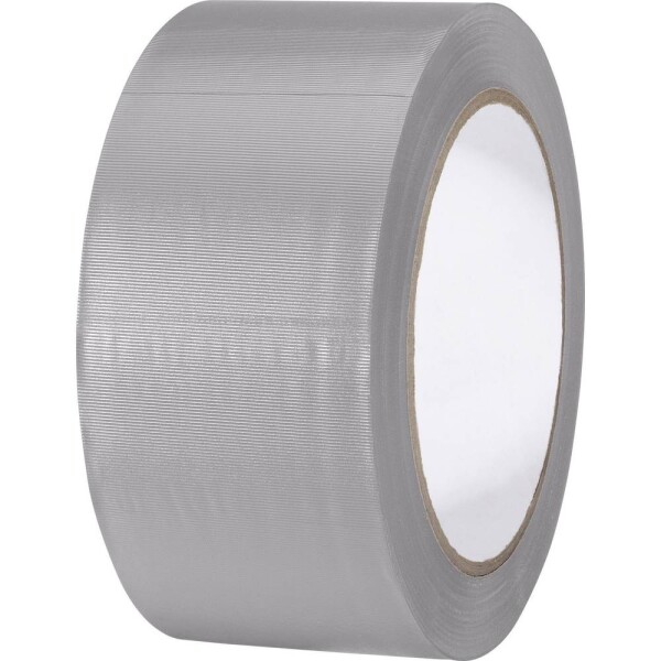 TOOLCRAFT 832450GR-C 832450GR-C PVC tape sivá (d x š) 33 m x 50 mm 1 ks; 832450GR-C