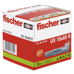 Fischer UX univerzálna hmoždinka 62759 25 ks