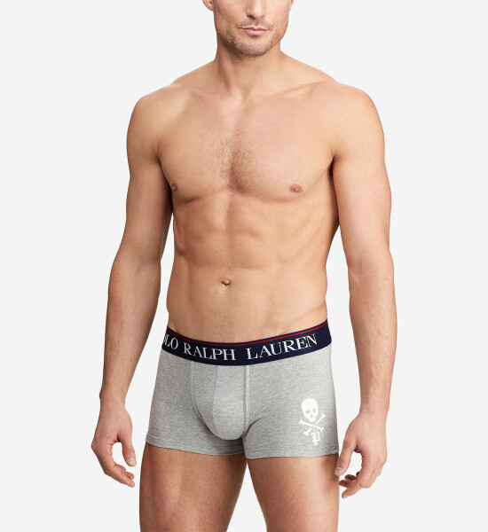 Boxerky 714753009001 šedá Ralph Lauren šedá