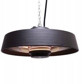 Toya Infrared heater 4IQ Venus Black, 2 kW, with remote control