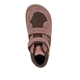 Dievčenské celoročné členkové barefoot topánky UP HILL TEX DARK PINK Froddo G3110281-9 - 24