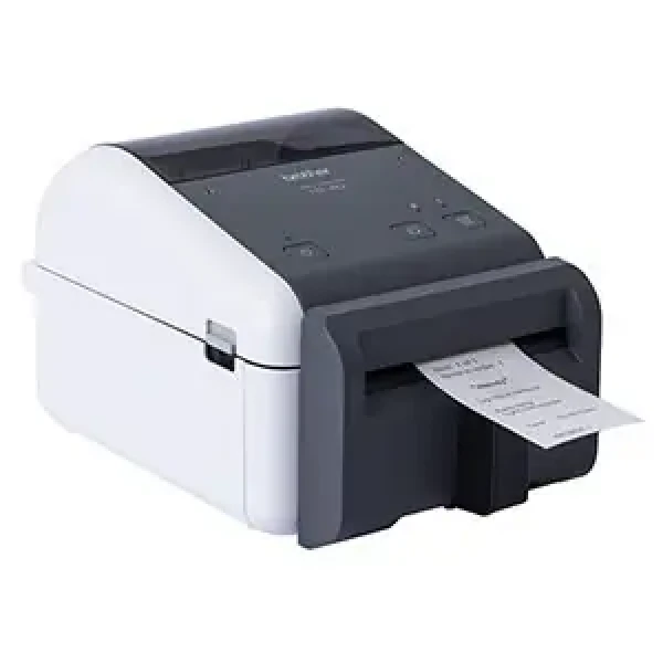 Brother TD-4420DNFC čierna / Tlačiareň štítkov / Priama tepelná tlač / 203 x 203 DPI / Ethernet / USB (TD4420DNFCZ1)