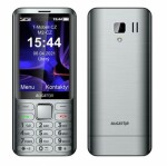 Aligator D950 strieborná / 3.5 TFT / Dual SIM / SOS tlačidlo | Locator | SMS / FM rádio / svietidlo (AD950SR)