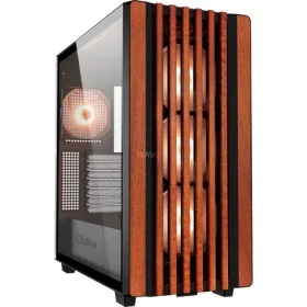 Sharkoon Rebel C70G RGB čierna / ATX / 2x USB 3.2 / 1x USB-C / 4X 120mm / bez zdroja / priehľadná bočnica (4044951040193)