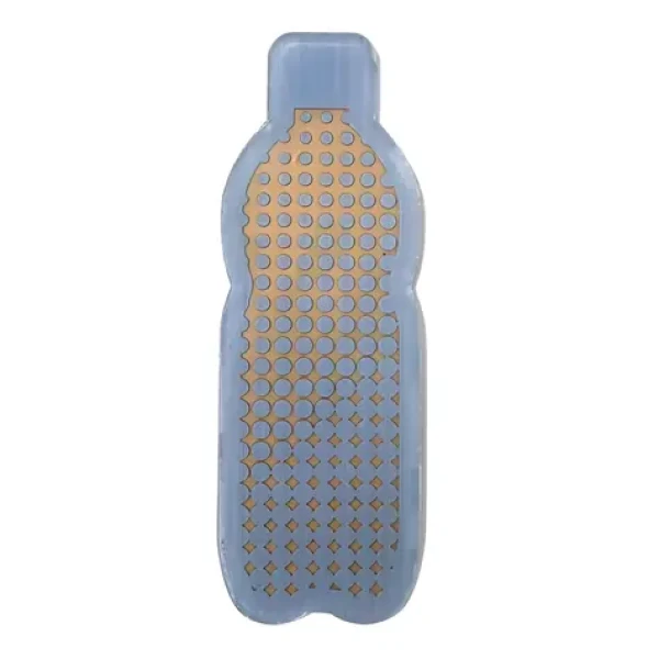 Caimi Brevetti Samolepka na odpadkový kôš PLAST / Samolepka na triedený odpad / 3,5 x 10,5 cm