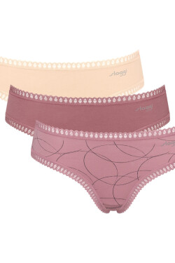 SLOGGI GO CRUSH HIPSTER NOHAVIČKY C3PACK V002 směs barev XL