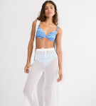 MIX & MATCH LETO - Triumph podprsenka s kosticami a vystuženými košíčkami BLUE 40C